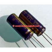 2200uF 6.3V Panasonic FC electrolytic capacitor, each